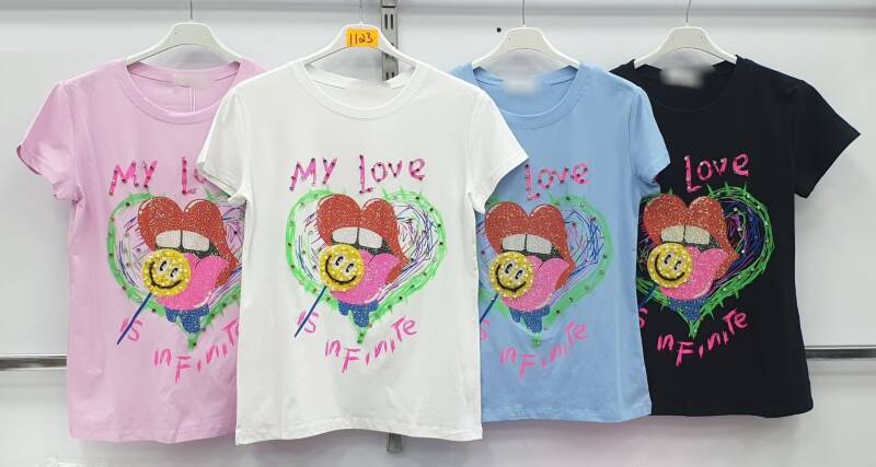 Bluzki damskie Roz M-2XL, Mix Kolor Paczka 12 szt 1